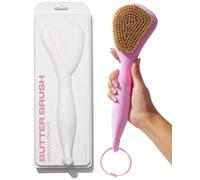The Skinny Confidential Brosse à beurre - Brosse sèche, réduit l'inflammation et la cellulite, augmente la circulation sanguine, exfoliant pour le corps, exfoliant pour le corps