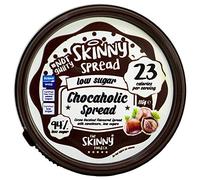 The Skinny Food Co Chocaholic Tartinade aromatisée aux noisettes, 400 g, chocolat, 1 pièce