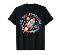 The Sky is Your Limit Rocket Space Astronaute Kids T-Shirt