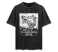 The Slaughtered Lamb American Werewolf in London Movie Men's T-Shirt Unisex Black Men Tees M