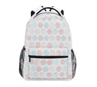 The Sliced Apple with Lines Pattern Kids Backpack for Boys Girls Student Big Backpack for Elementary School Shoulder Bag Bookbag