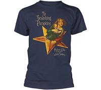 The Smashing Pumpkins Mellon Collie and The Infinite Sadness T Shirt Bluem T-Shirts à Manches Courtes(Medium)
