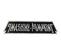Rock Off officially licensed products The Smashing Pumpkins Text Logo Woven Patch Size Accessory Size