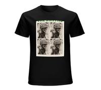 The Smiths Meat is Murder Army Helmet British English Men's Cotton Fashion Performance Basic Short Sleeve t-Shirt Size L