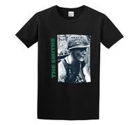 The Smiths Morrissey Meat is Murder Rock New Wave Band Graphic Unisex 100% Cotton Short-Sleeve T-Shirts Black XL
