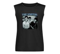The Smiths Rock Band Graphic Mens T-Shirt Sleeveless T-Shirt Black
