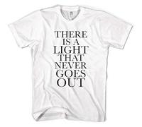The Smiths T Shirt Morrissey There is A Light Mens Tee White M