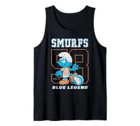 The Smurfs #58 Blue Legend Soccer Jersey Design Cartoon Débardeur
