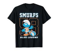 The Smurfs #58 Blue Legend Soccer Jersey Design Cartoon T-Shirt