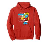 The Smurfs All I Smurf for Christmas Smurfette Cartoon Sweat à Capuche