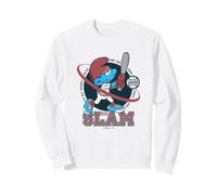 The Smurfs Big Slam The Best Baseball Batter Sweatshirt