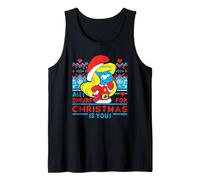 The Smurfs Christmas Ugly Sweater Débardeur