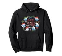 The Smurfs Christmas We Wish You A Smurfy X-Mas Sweat à Capuche