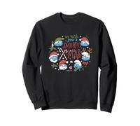 The Smurfs Christmas We Wish You A Smurfy X-Mas Sweatshirt