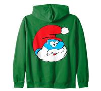 The Smurfs Classic Papa Smurf Santa Christmas Hat Sweat à Capuche