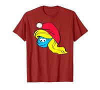 The Smurfs Classic Smurfette Santa Hat T-Shirt