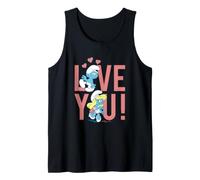 The Smurfs Couple Valentine's Day Love You Débardeur