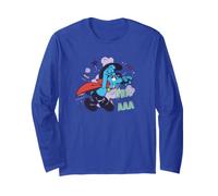 The Smurfs Dracula Smurf Vampire Halloween Manche Longue