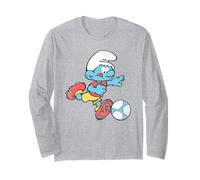The Smurfs Football Smurf Manche Longue