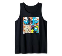 The Smurfs Halloween Dress Up Pop Art Retro Cartoon Débardeur