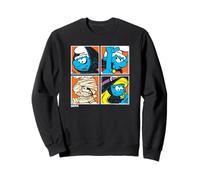 The Smurfs Halloween Dress Up Pop Art Retro Cartoon Sweatshirt