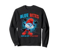 The Smurfs Halloween Papa Smurf Blue Bites Sweatshirt