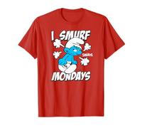 The Smurfs I Smurf Mondays Grouchy Smurf Cartoon T-Shirt