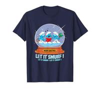 The Smurfs Merry Christmas Let It Smurf T-Shirt