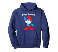The Smurfs Papa Smurf Strike a Pose Dad Sweat à Capuche