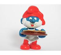 The Smurfs PVC 20180 Papa Smurf (pizza) [parallel import goods]
