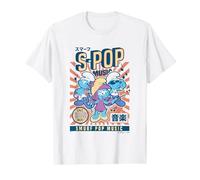 The Smurfs S-Pop Music Since 1958 Vintage Poster T-Shirt