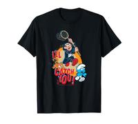 The Smurfs Schtroumpfs Gargamel Azrael I'll Catch You! T-Shirt