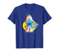 The Smurfs Schtroumpfs Grouchy Don't Smurf with Me! T-Shirt, Homme, Bleu Royal, XXL