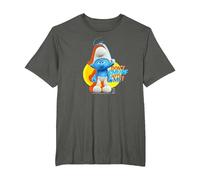 The Smurfs Schtroumpfs Grouchy Don't Smurf with Me! T-Shirt, Homme Grandes Tailles, Asphalte, 5X Tall