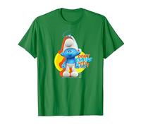 The Smurfs Schtroumpfs Grouchy Don't Smurf with Me! T-Shirt, Homme, Vert Kelly, XL