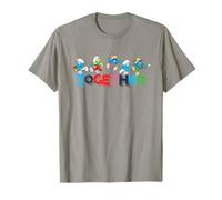 The Smurfs Schtroumpfs Smurfette Hefty Jokey Together T-Shirt