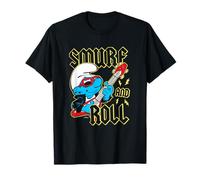The Smurfs Smurf and Roll Retro Cartoon T-Shirt
