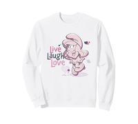 The Smurfs Smurfette Live Laugh Love Sweatshirt