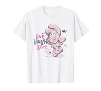The Smurfs Smurfette Live Laugh Love T-Shirt
