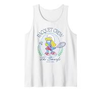 The Smurfs Smurfette Racquet Crew Country Club Cartoon Débardeur
