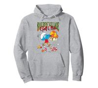 The Smurfs Smurf's Village Golf Club Retro Cartoon Sweat à Capuche