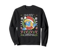 The Smurfs Smurfy Christmas Smurfette Holiday Sweatshirt