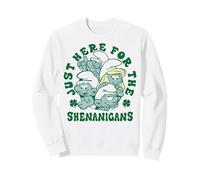 The Smurfs St. Patrick's Day Just Here for The Shenanigans Sweatshirt