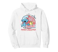 The Smurfs Vintage Jingle Bells Smurfy Christmas Sweat à Capuche