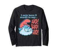 The Smurfs Vintage Papa Smurf Ho ?? ?? Christmas Manche Longue