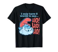 The Smurfs Vintage Papa Smurf Ho ?? ?? Christmas T-Shirt