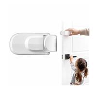 The Snap-On Door Lock Kids Can't Reach or Defeat,Child Proof Door Locks,No Tools or Adhesives Required,Simple Install Safety Lock for 3.5cm,Damage-Free Security for Child,Dogs & Cats(1)