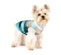 The Snow Capped Mountains at Sunrise Print Vêtements pour petits chiens et chats - Pyjama en coton doux pour chien et chat - Tenue pour chihuahuas, teckel, taille M