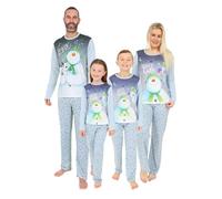 The Snowman and The Snowdog Pyjama long de Noël assorti pour la famille, Pour homme., 3XL