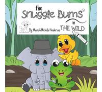 The Snuggle Bums in the Wild: Bold & Simple Coloring Pages for Kids, Teens, & Adults | Adorable Animals in Action | Single Backed | 8.5 x 8.5 inches